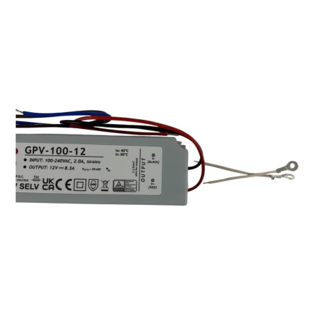 ALIMENTATORE DA 100 W CON ADATTATORE PER DIFFUSE