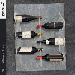 ALPINE luminous stone bottle holder - DiffuStone® design