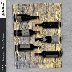 Botellero Piedra Luminosa Mármol Antiguo - Design DiffuStone