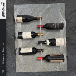 MERCURY luminous stone bottle holder - DiffuStone® design