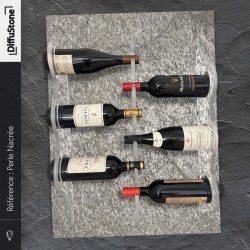 Portabottiglie in perle luminose - Design DiffuStone