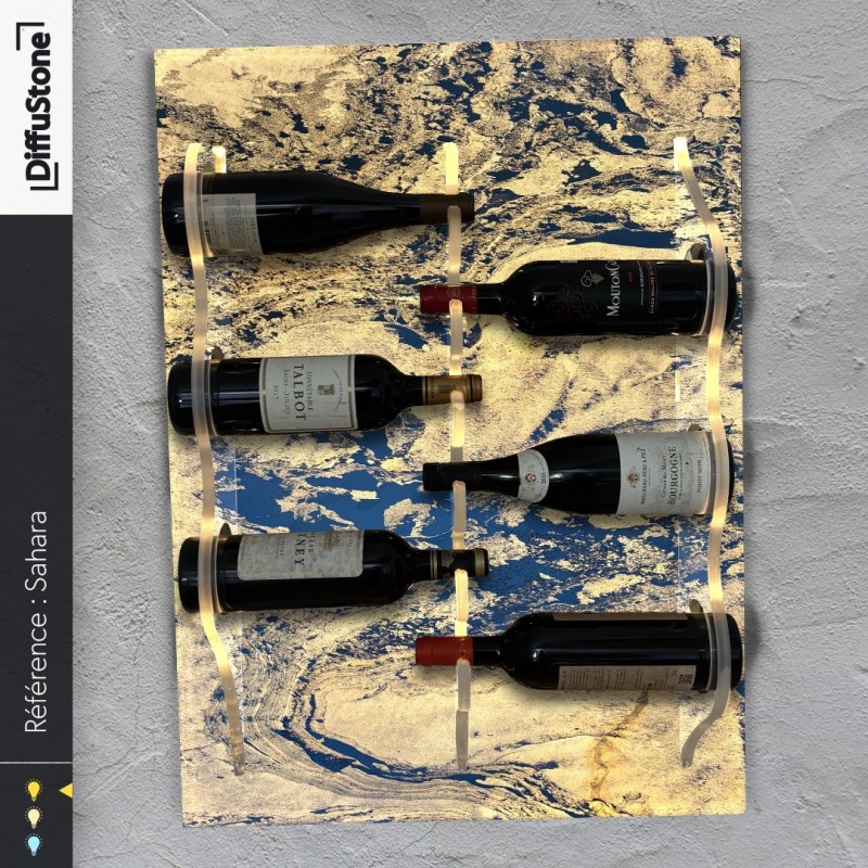 SAHARA luminous stone bottle holder - DiffuStone® design