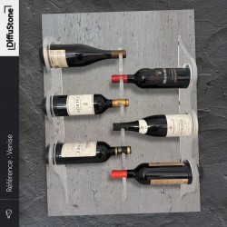 VENICE luminous stone bottle holder - DiffuStone® design