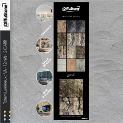 Vertical Display - DiffuStone® Design