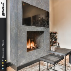 Alpine - TRANSLUCIDE - Feuille de Pierre DiffuStone