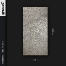 Perle Nacrée - TRANSLUCIDE - Feuille de Pierre DiffuStone