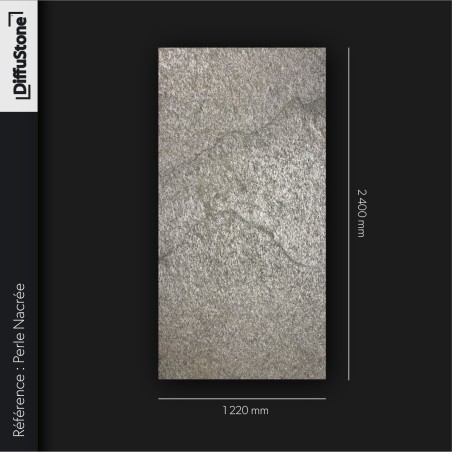 Perle Nacrée - TRANSLUCIDE - Feuille de Pierre DiffuStone