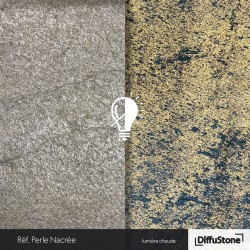 Perle Nacrée - TRANSLUCIDE - Feuille de Pierre DiffuStone