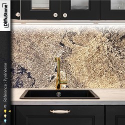 PYRENEENE - TRANSLUCIDE - Feuille de Pierre DiffuStone -1220x2440mm