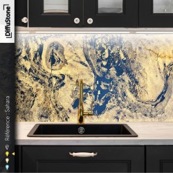 SAHARA - TRANSLUCIDE - Feuille de Pierre DiffuStone -1220x2440mm