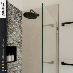 Mercure   - TRANSLUCIDE - Feuille de Pierre DiffuStone -1220x2440mm