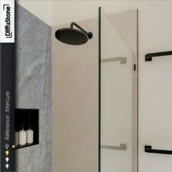 Mercure   - TRANSLUCIDE - Feuille de Pierre DiffuStone -1220x2440mm