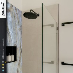 COLORADO  - TRANSLUCIDE - Feuille de Pierre DiffuStone -1220x2440mm