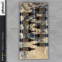 HIMALAYA portabottiglie in pietra luminosa - Design DiffuStone