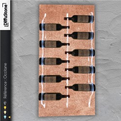 Portabottiglie in pietra luminosa OCCITANE - Design DiffuStone