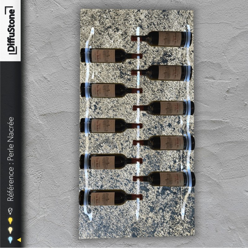 Luminous pearl bottle holder - DiffuStone® design