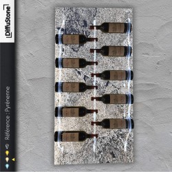 PYRENEENNE luminous stone bottle holder - DiffuStone® design