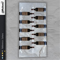 SAHARA Leuchtstein-Flaschenhalter - DiffuStone® Design