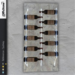 Portabotellas de piedra luminosa SYDNEY - diseño DiffuStone