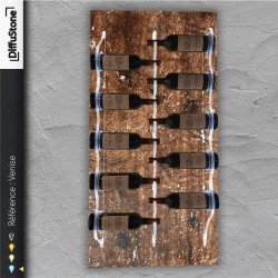 VENICE portabotellas de piedra luminosa - diseño DiffuStone