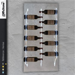 Leuchtstein-Flaschenhalter VENISE - DiffuStone® Design