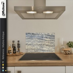 Fond de hotte DiffuStone – Marbre Antique – 60 × 45 cm