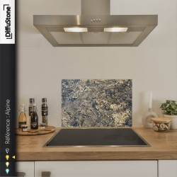 Fond de hotte DiffuStone – Alpine – 60 × 45 cm