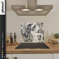 Fond de hotte DiffuStone – Sahara – 60 × 60 cm