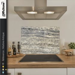 Fond de hotte DiffuStone – Marbre Antique – 90 × 60 cm