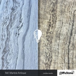 Fond de hotte DiffuStone – Marbre Antique – 90 × 60 cm