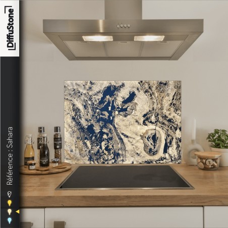 Fond de hotte DiffuStone – Sahara – 90 × 60 cm