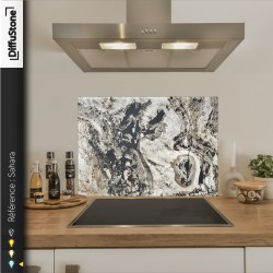 Fond de hotte DiffuStone – Sahara – 90 × 60 cm