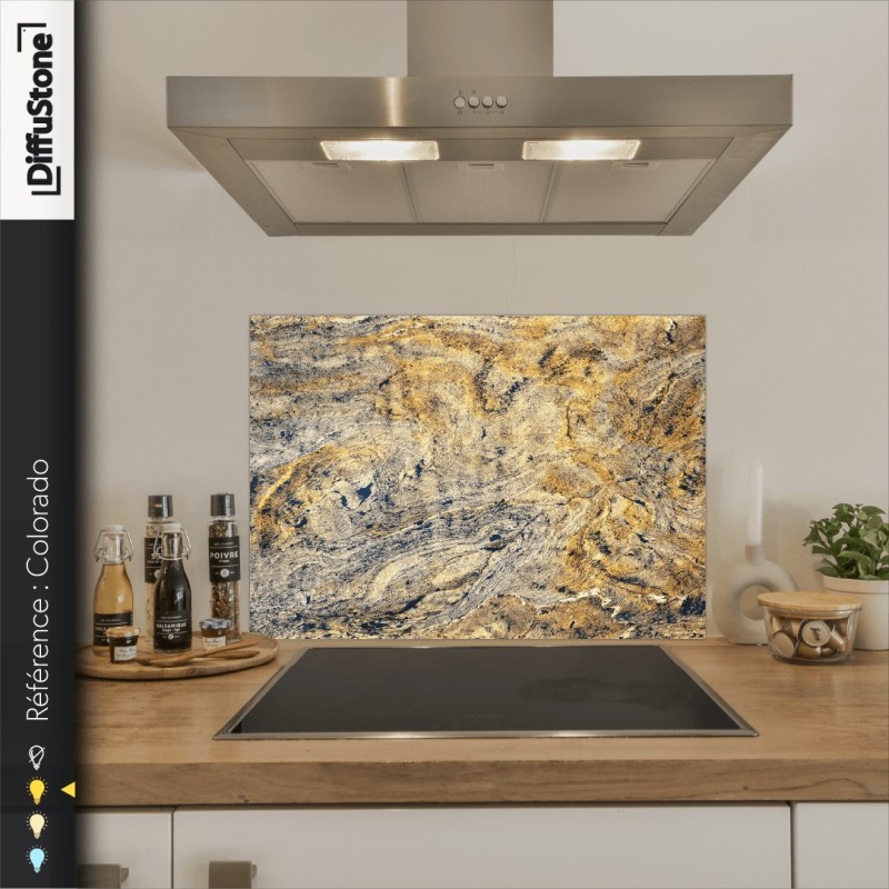 Fond de hotte DiffuStone – Colorado – 90 × 60 cm