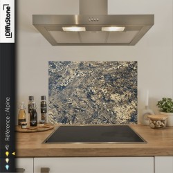 Fond de hotte DiffuStone – Alpine – 90 × 60 cm