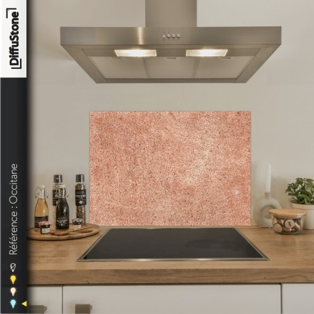 Fond de hotte DiffuStone – Occitane – 90 × 60 cm