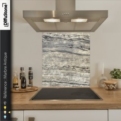 Fond de hotte DiffuStone – Marbre Antique – 60 × 90 cm