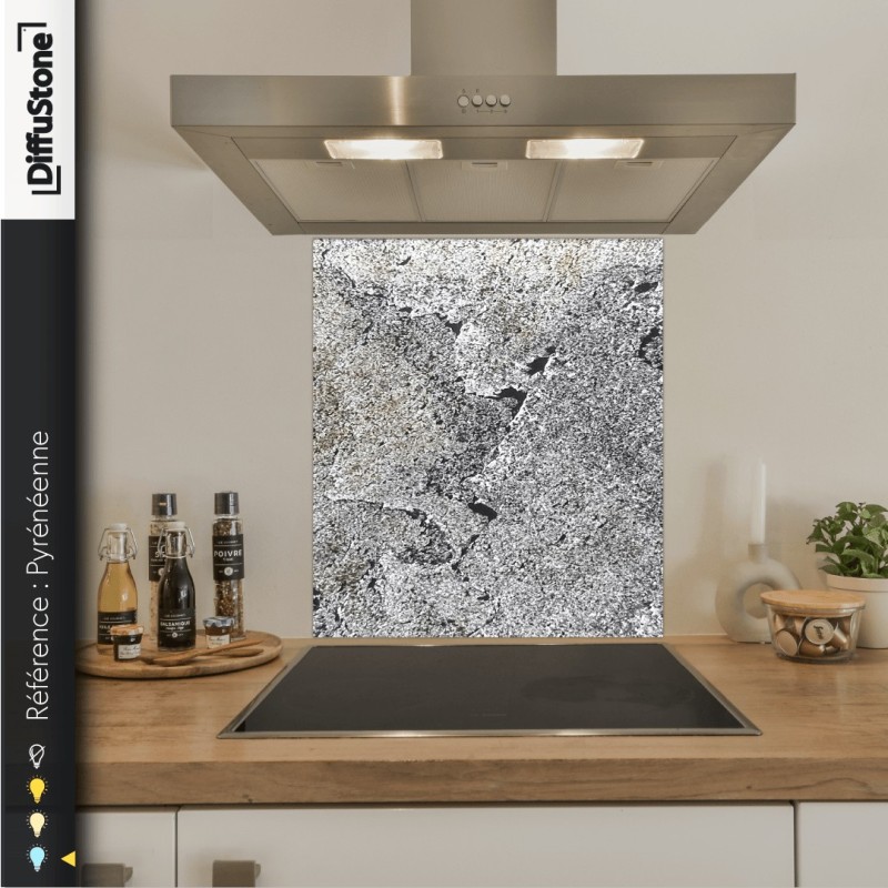 Fond de hotte DiffuStone – Pyrénéenne – 60 × 90 cm