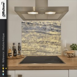 Fond de hotte DiffuStone – Marbre Antique – 90 × 90 cm