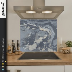 Fond de hotte DiffuStone – Himalaya – 90 × 90 cm