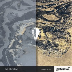 Fond de hotte DiffuStone – Himalaya – 90 × 90 cm