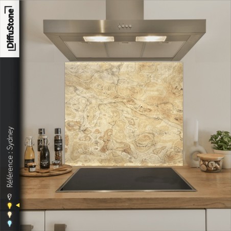 Fond de hotte DiffuStone – Sydney – 90 × 90 cm