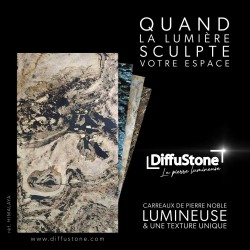 Feuille de pierre sur-mesure